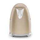 Smeg KLF03CHMEU – Retro waterkoker 50’s Style, 1,7 L Matte Champagne (Goud)