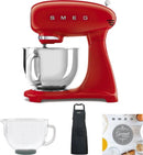 Smeg SMF43RDEU Keukenrobot – 800W, 4,8L, Rood Retro Design
