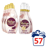 Robijn Rose Chique Wasmiddel en Wasverzachter - 57 wasbeurten