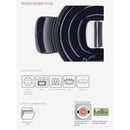 Lagostina Special Products Tradizione Ronde Stoofpot - Alle Warmtebronnen - Gietijzer - Ø 22 cm