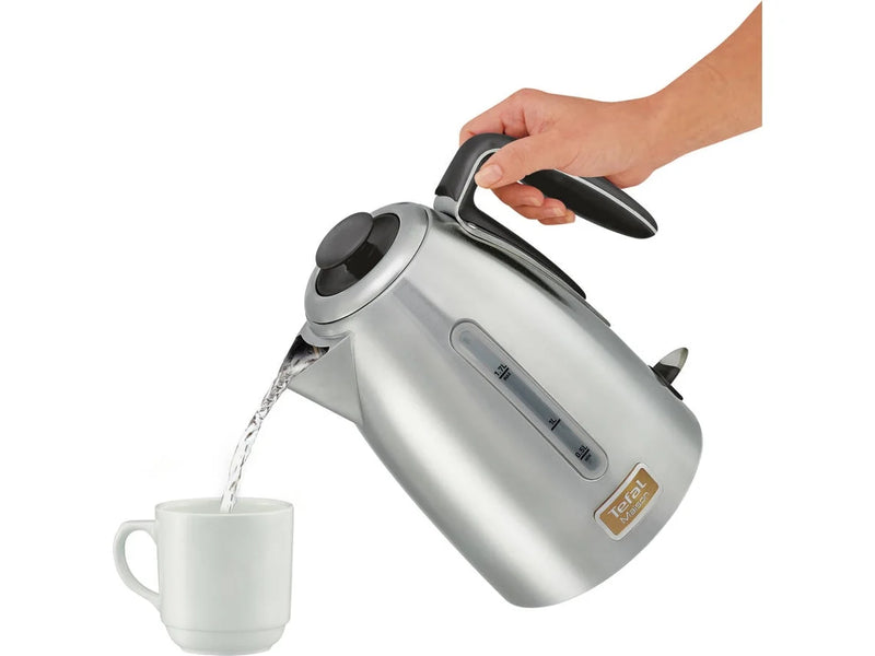 Tefal Maison Inox KI260810 waterkoker 1,7 l 3000 W Zwart, Roestvrijstaal
