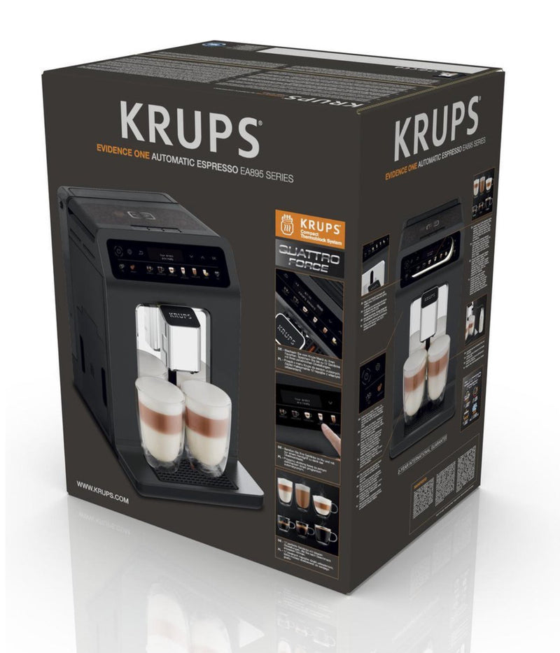 Krups Evidence One EA895N - Volautomatische espressomachine - Zwart-Ayfema