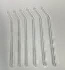 6 x Glazen Drinkrietjes 15cm-Ayfema