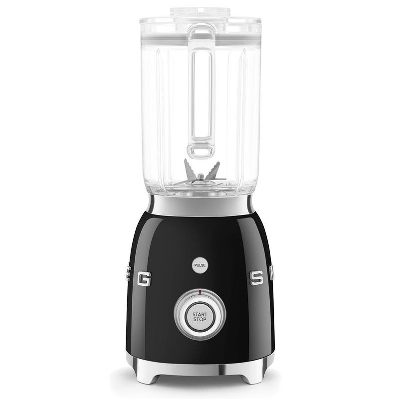 Smeg BLF03BLEU Blender – Retro Design & Krachtige Prestaties - 1,5L – 800W – Zwart
