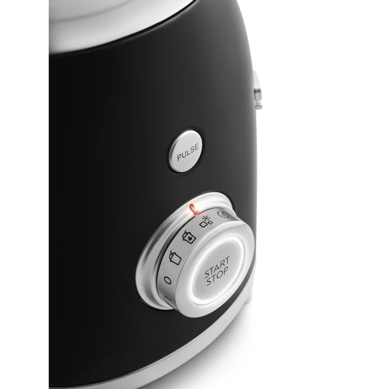 Smeg BLF03BLEU Blender – Retro Design & Krachtige Prestaties - 1,5L – 800W – Zwart