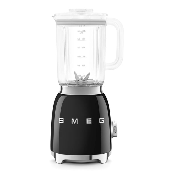 Smeg BLF03BLEU Blender – Retro Design & Krachtige Prestaties - 1,5L – 800W – Zwart