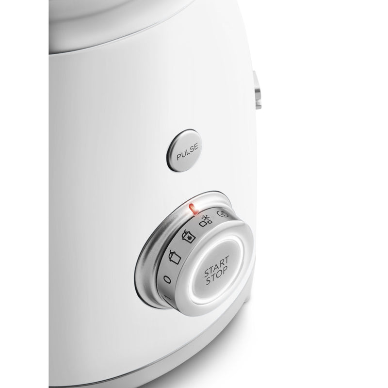 Smeg - BLF03WHEU Blender – Retro Design & Krachtige Prestaties - 1,5L – Wit
