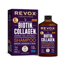 Revox Shampoo Biotin & Collagen – Verzorgend & Herstellend – Voor voller haar – 400 ml
