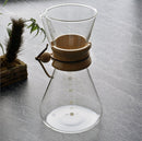 Tohana - Glazen Koffiekan - 600ml - Geschikt Voor 6 à 7 Kopjes-Ayfema