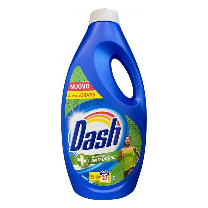 DASH Anti Geur Vloeibaar wasmiddel - 4x27 wasbeuren - (4x1485ml)-Ayfema