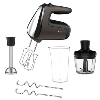 Moulinex Powermix Silence HM653910 Handmixer – 600 W – Bruin
