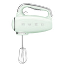 SMEG HMF01PGEU handmixer watergroen 250W met 9 snelheden, Turbo-functie, accessoires