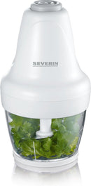 Severin UZ 3861 Hakmolen - Wit met grijs - 650ml - RVS messen - Ayfema.com