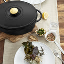 TEFAL Pierre Gagnaire Erfgoedgekeurde gietijzeren braadpan - Ovaal - 34x26 cm - 7,2L