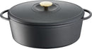 TEFAL Pierre Gagnaire Erfgoedgekeurde gietijzeren braadpan - Ovaal - 34x26 cm - 7,2L