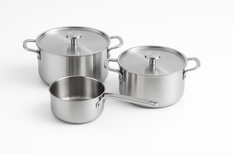kitchenaid 3 delige pannenset