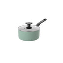BergHOFF Leo Line steelpan Sage met deksel 18cm