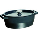Pyrex Slowcook Braadpan Ovaal - Gietijzer - 5,8 liter - Grijs
