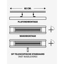Veito Aero Black - Carbon Elektrische Kachel 2500 Watt